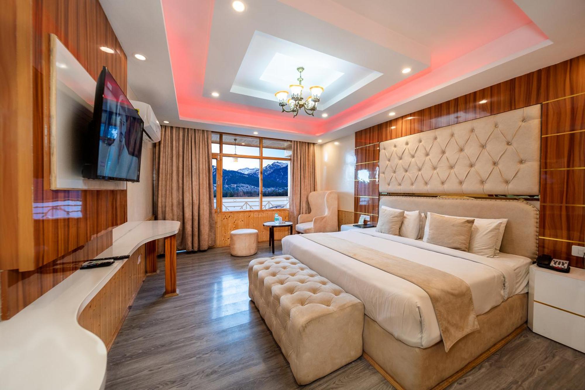 Hill River Resort - Central Heated & Air Cooled - Near Mall Road , Best Property Of Manali 2024- 2025 Exterior photo